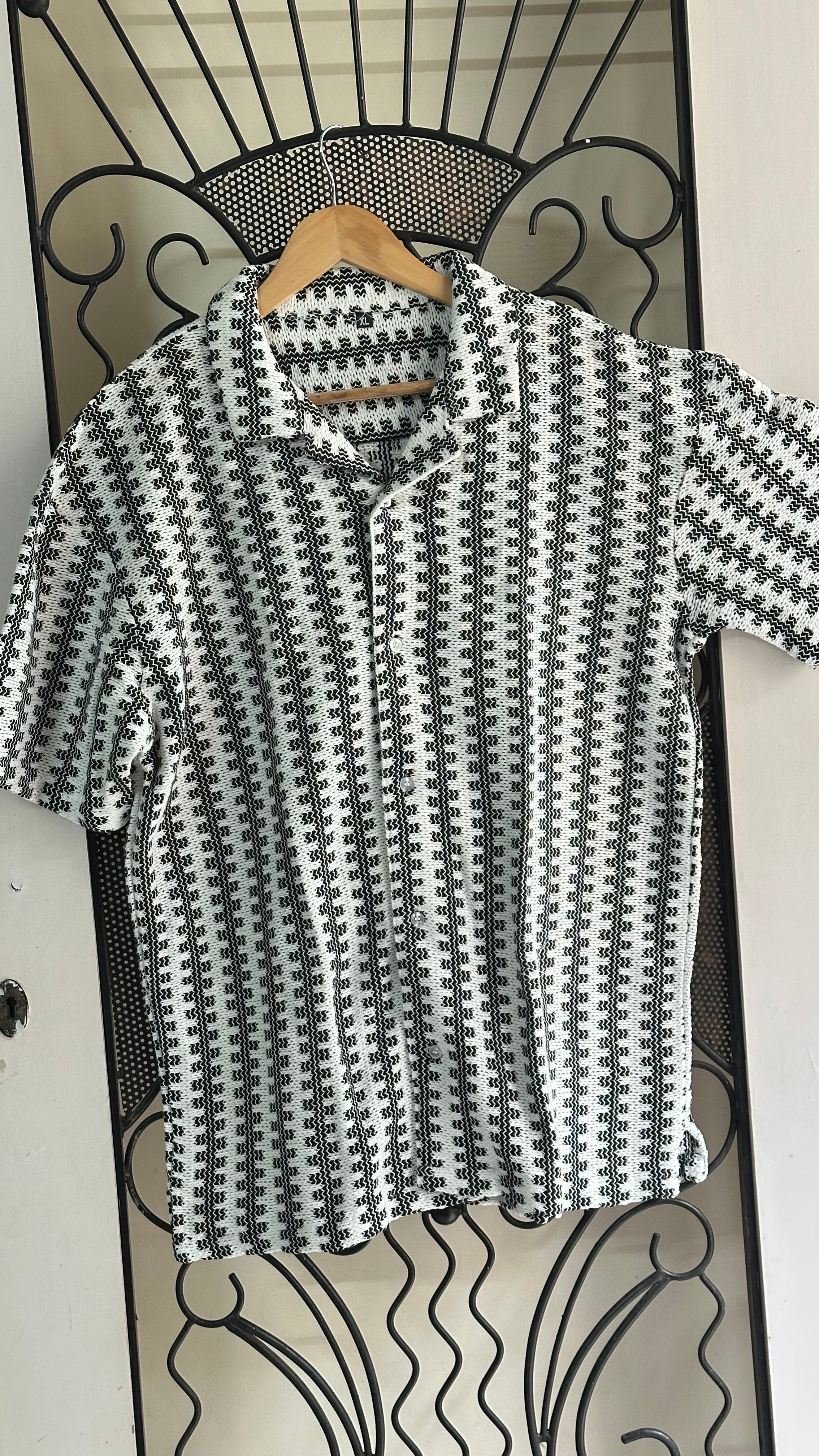 Geo Stitch Shirt