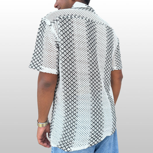 Woven Honeycomb Shirt