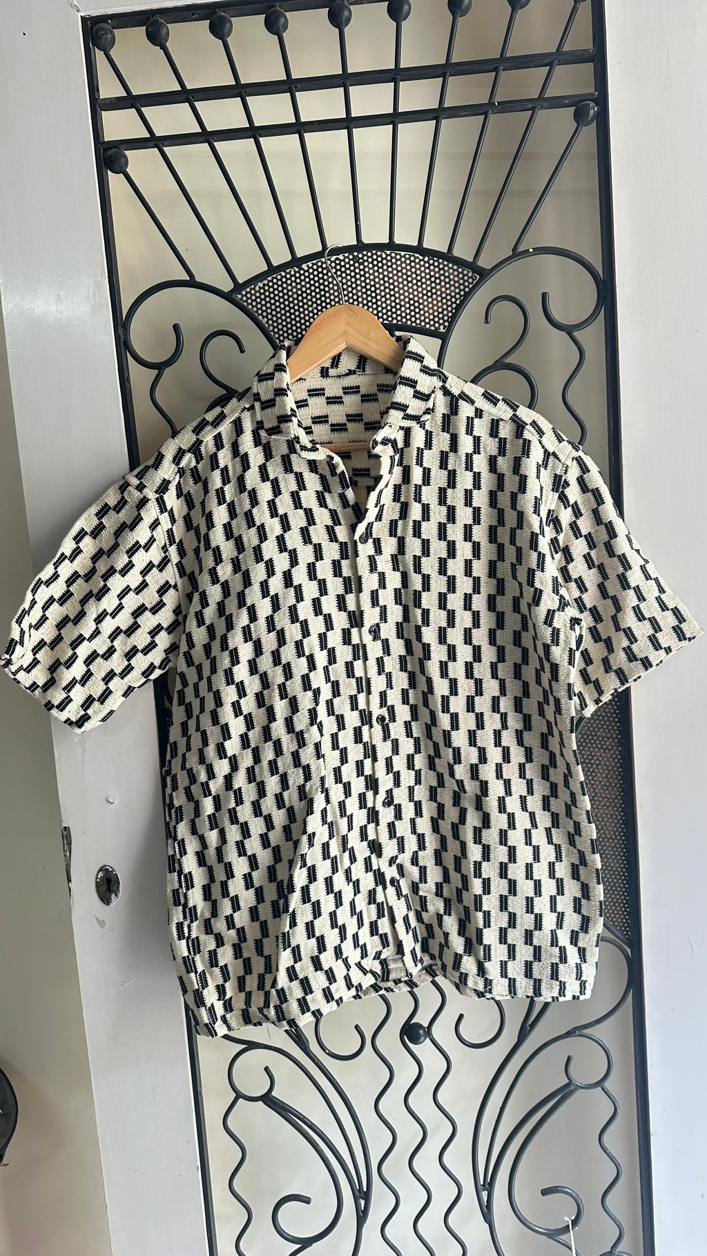 Chessboard Weave Shirt